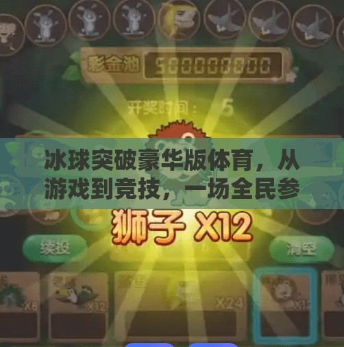冰球突破豪华版体育，从游戏到竞技，一场全民参与的冰雪狂欢,冰球突破豪华版体育