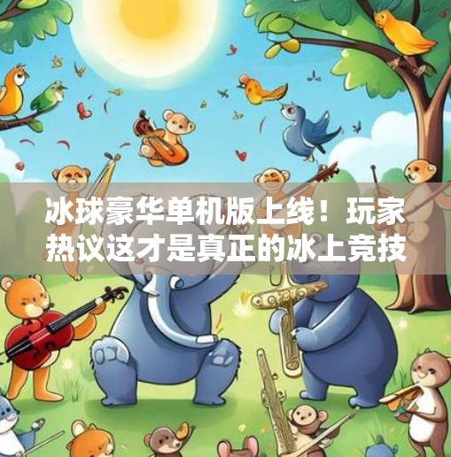 冰球豪华单机版上线！玩家热议这才是真正的冰上竞技体验,突破冰球豪华单机版网址